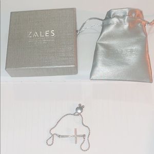zales diamond cross bracelet